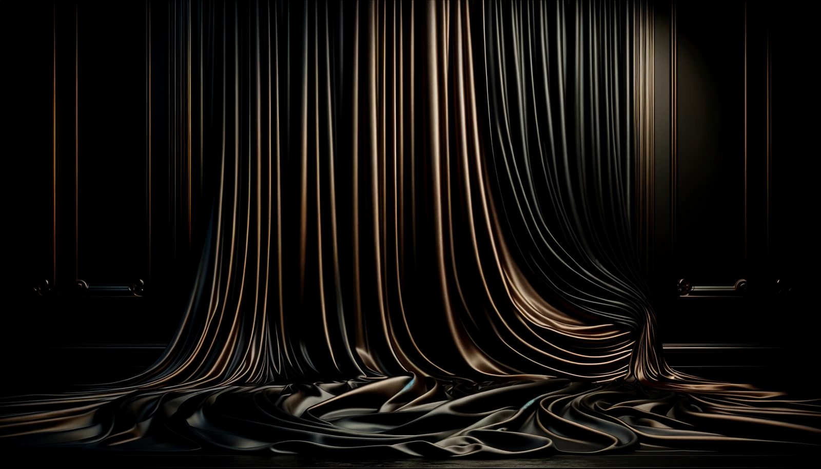 Black Curtain Background